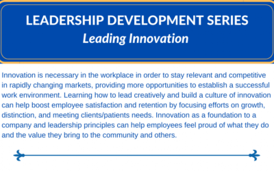 Leadership Development Series: Leading Innovation