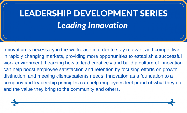Leadership Development Series: Leading Innovation