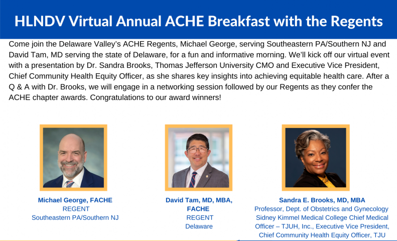 2022 Annual ACHE Breakfast with the Regents