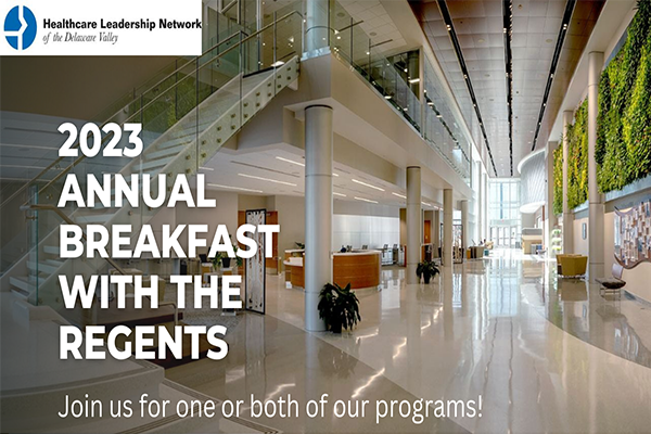 Save the Date: 2023 Breakfast with the Regents